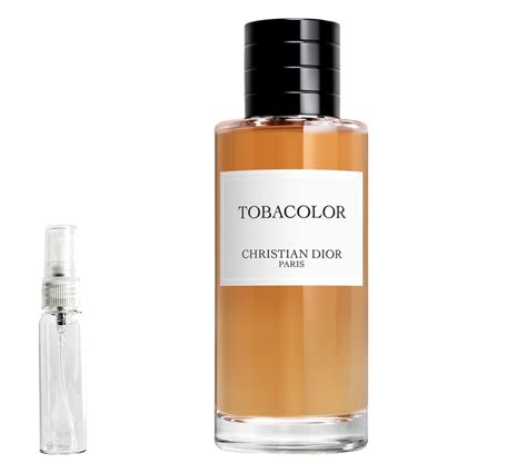 tobacolor christian dior sample|Christian Dior tobacolor perfume.